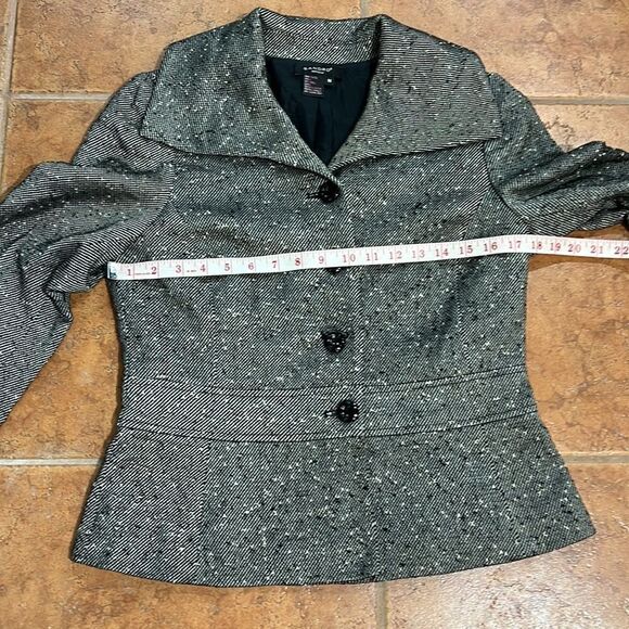 Sandro wool tweed blazer size M - Picture 6 of 7
